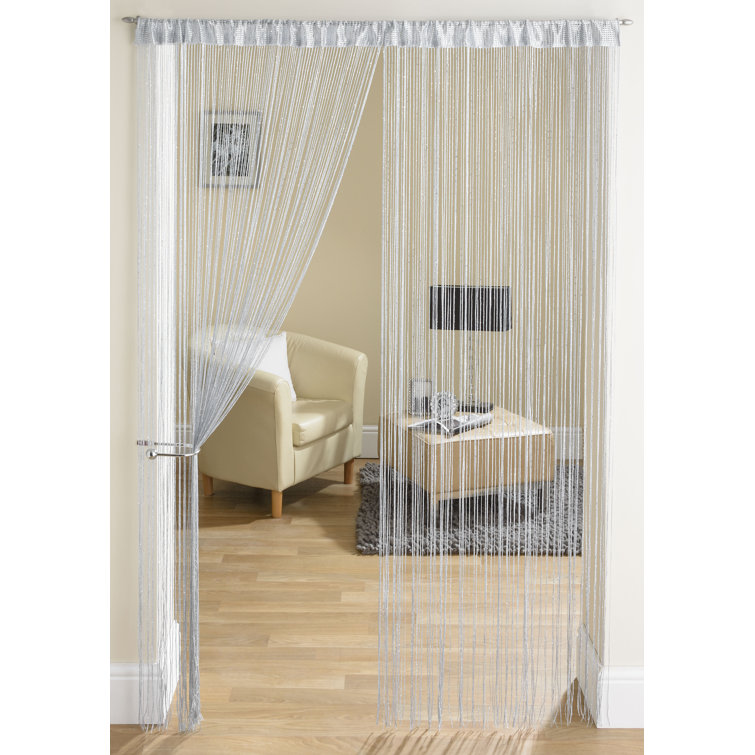 Latitude Vive Pam 100 Polyester Sheer Slot Top Curtain Panel & Reviews